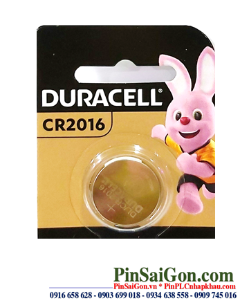 COMBO 1vỉ 2viên Pin Duracell DL2016, CR2016 lithium 3.0v _Giá chỉ 58.000đ (MẪU MỚI)
