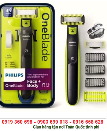 Philips QP2620/20, Máy CẠO RÂU và cạo lông BODY công nghệ mới Philips QP2620/20 chính hãng