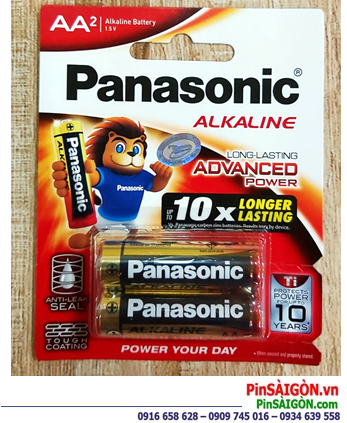 Pin tiểu AA Panasonic LR6DT/2B Alkaline 1.5v chính hãng Made in Thailand