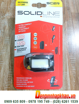 Đèn pin đội đầu siêu sáng LEDLENSER Solidline SC2R chính hãng