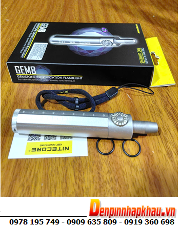 Nitecore GEM 8, Đèn SOI ĐÁ QUÍ - Soi tiền giả Nitecore GEM 8 được nhập khẩu trực tiếp từ Nhà Máy Nitecore