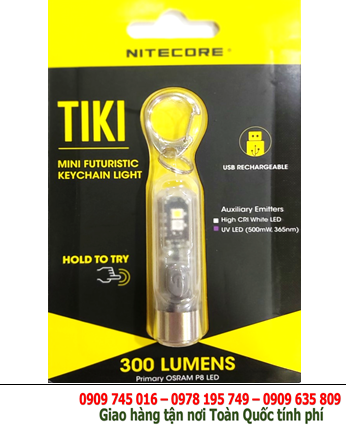 Nitecore TIKI _Đèn pin siêu sáng Nitecore TIKI 300Lumens (cổng sạc USB), Đèn pin Bác Sỹ soi Tai mũi Họng
