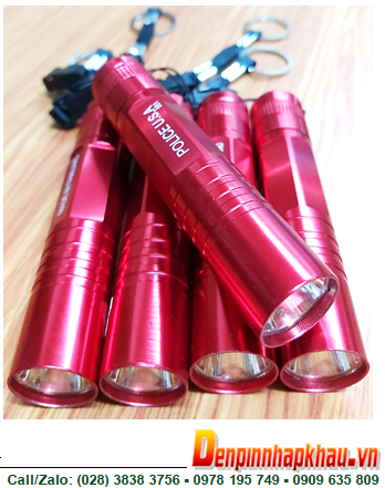Đèn pin siêu sáng mini Police GH-551 bóng LED (vỏ đủ màu ) Made in China / Bảo hành đổi mới trong 1 tuần - HÀNG CÓ SẲN
