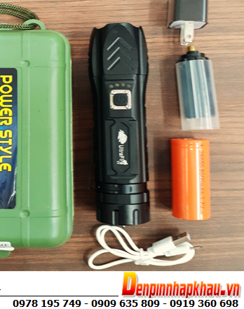 Ultrafire T7 (bóng XM-P70), Đèn pin siêu sáng Ultrafire T7 (bóng XM-P70) bóng CREELED 1000 lumens chiếu xa 500m