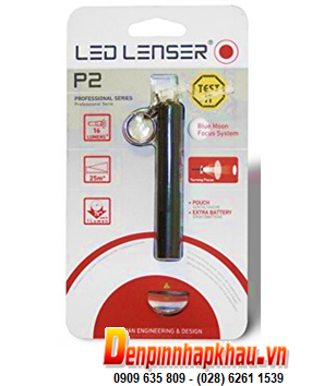 LED LENSER P2, Đèn pin siêu sáng sử dụng pin AAA LED LENSER P2 bóng Creeled chính hãng