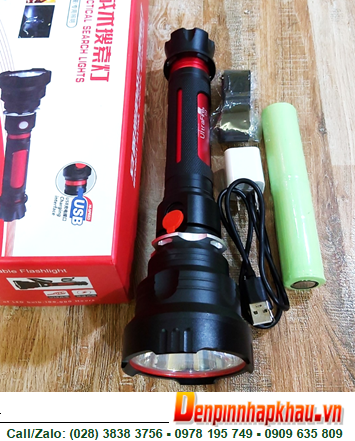 Đèn pin siêu sáng CỔNG SẠC USB Ultrafire T13 SS-T40 bóng CreeLED với 2000lumens chiếu xa 1000m