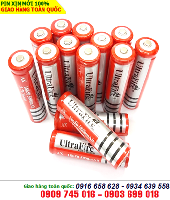 Ultrafire AX18650 Lithium Li-Ion Rechargeable 3.7v-5800mAh Battery
