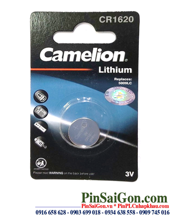 Pin CR1620 _Pin Camelion CR1620; Pin 3v lithium Camelion CR1620 _Vỉ 1viên