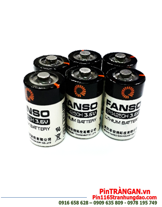 FANSO ER14250H; Pin nuôi nguồn PLC FANSO ER14250H lithium 3.6v 1/2AA 1200mAh