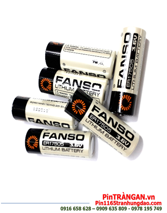 FANSO ER17505H; Pin nuôi nguồn PLC FANSO ER17505H lithium 3.6v 3600mAh