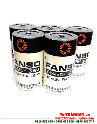 Fanso ER34615H; Pin nuôi nguồn PLC Fanso ER34615H lithium 3.6v D 20000mAh