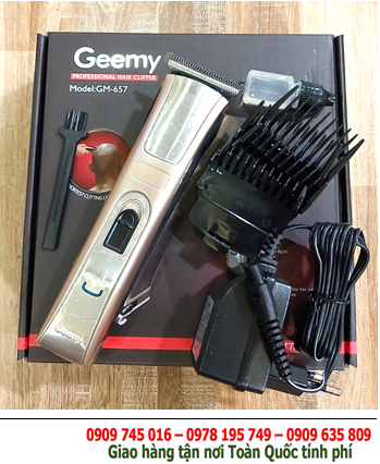 GEEMY GM-657 _Tông đơ cắt tóc GEEMY GM-657 chính hãng (Bảo hành 1năm)