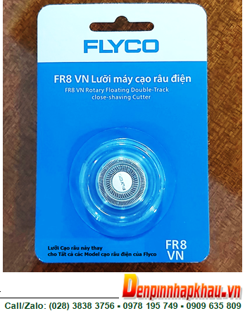 FLYCO PR8VN, Lưỡi dao cạo râu FLYCO FR8VN (1 lưỡi) chính hãng/ thay thế cho tất cả các máy cạo râu FLYCO