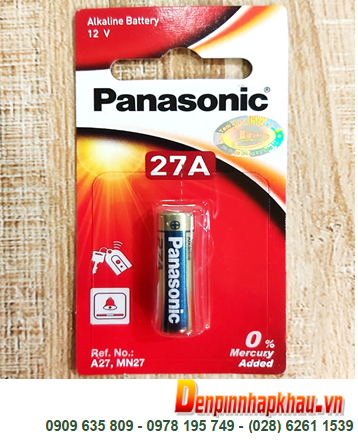 Pin 12V _Pin A27 _Pin Panasonic A27; Pin 12v Alkaline Panasonic A23 Pin Remote _Vỉ 1viên