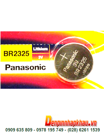 Pin BR2325 Pin Panasonic BR2325: Pin 3v lithium Panasonic BR2325 _Made in Indonesia