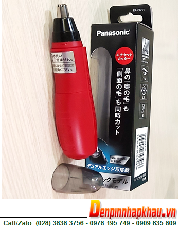 Panasonic ER-GN11-R, Máy cắt tỉa lông mũi Panasonic ER-GN11-R (NỘI ĐỊA NHẬT) chính hãng /Vỏ màu TRẮNG