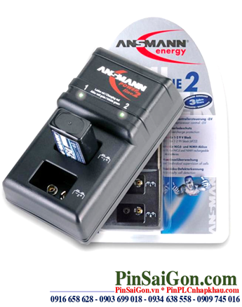 Ansman Powerline 2; Máy sạc pin 9v Ansman Powerline 2 _loại máy Sạc 1-2 pin 9v _02 khe sạc