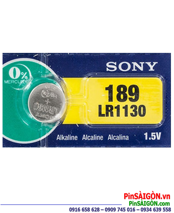 Pin Sony LR1130, AG10 Alkaline 1.5v chính hãng Made in Japan