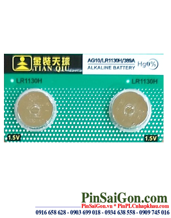 Pin AG10 LR1130 - Pin cúc áo 1.5v Alkaline Tianqiu AG10 LR1130 LR54