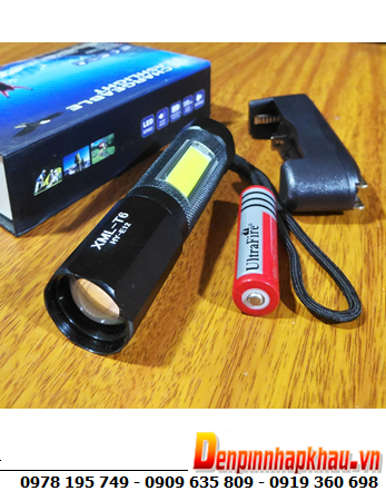 Đèn pin siêu sáng sử dụng pin 18650 Ultrafire HY-E12 (XML-T6) bóng CREELED Made in Thailand| Bảo hành 3 tháng