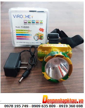 ViROCHEY Y-D203, Đèn đội đầu bóng LED trắng ViROCHEY Y-D203 (30W, đây đeo trán)